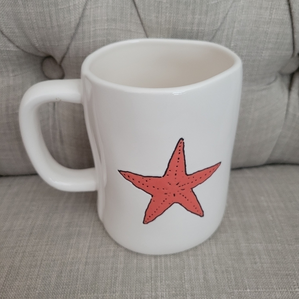 NEW Rae Dunn SUPER STAR Double Sided Mug - Picture 2 of 4